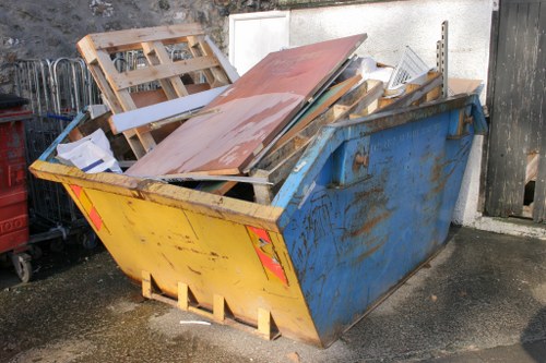 Commercial skip hire services in Regents Park