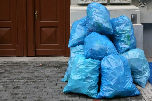 Happy customer with removed rubbish in Regents Park