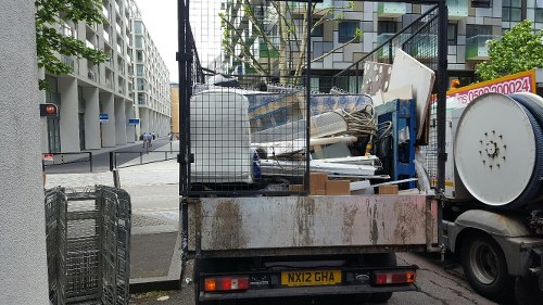 Eco-friendly muck away equipment in Regents Park